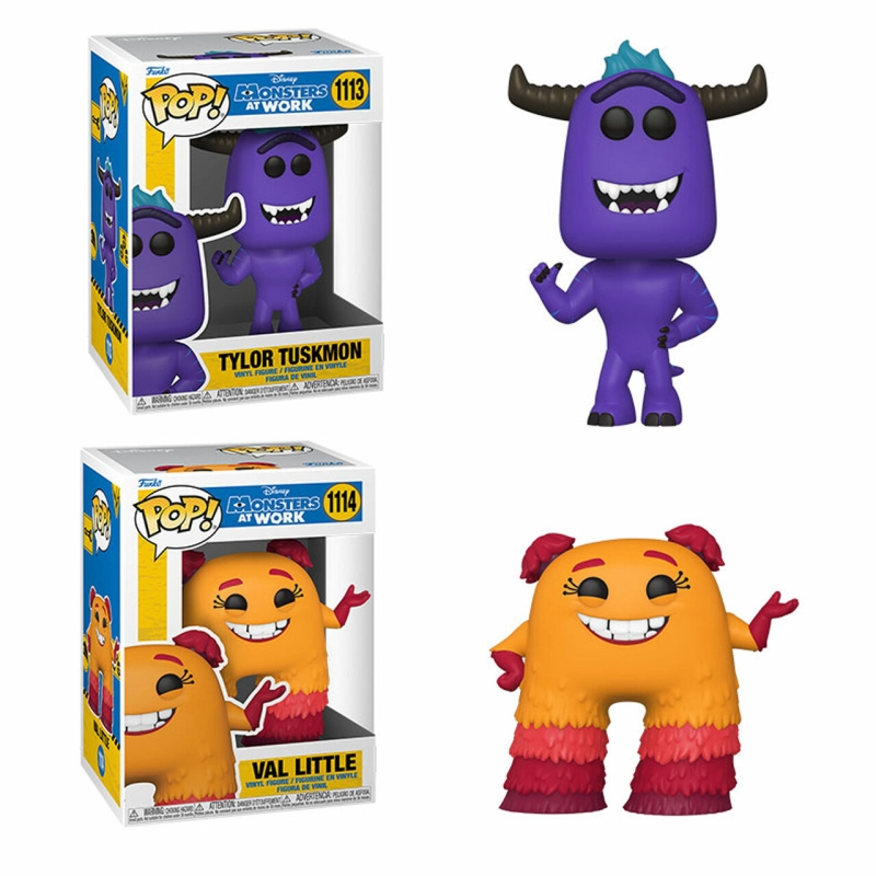 FUNKO ACTION FIGURES FUNKO POP ASSORTIMENTO MONSTERS AT WORK FUNKO ACTION FIGURES FUNKO POP ASSORTIMENTO MONSTERS AT WORK